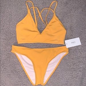 YELLOW ZAFUL BIKINI